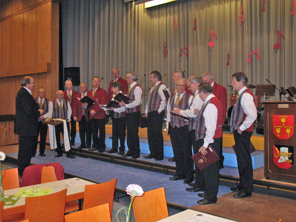 Einsingen zumKonzert der Chöre