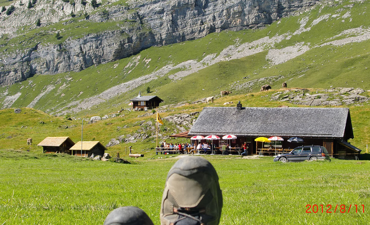 Ausruhen am Ziel