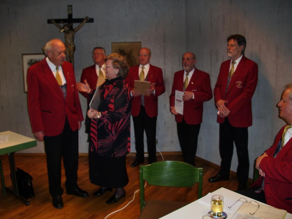 Ehrungen für 40- und 50-jährige Mitgliedschaft