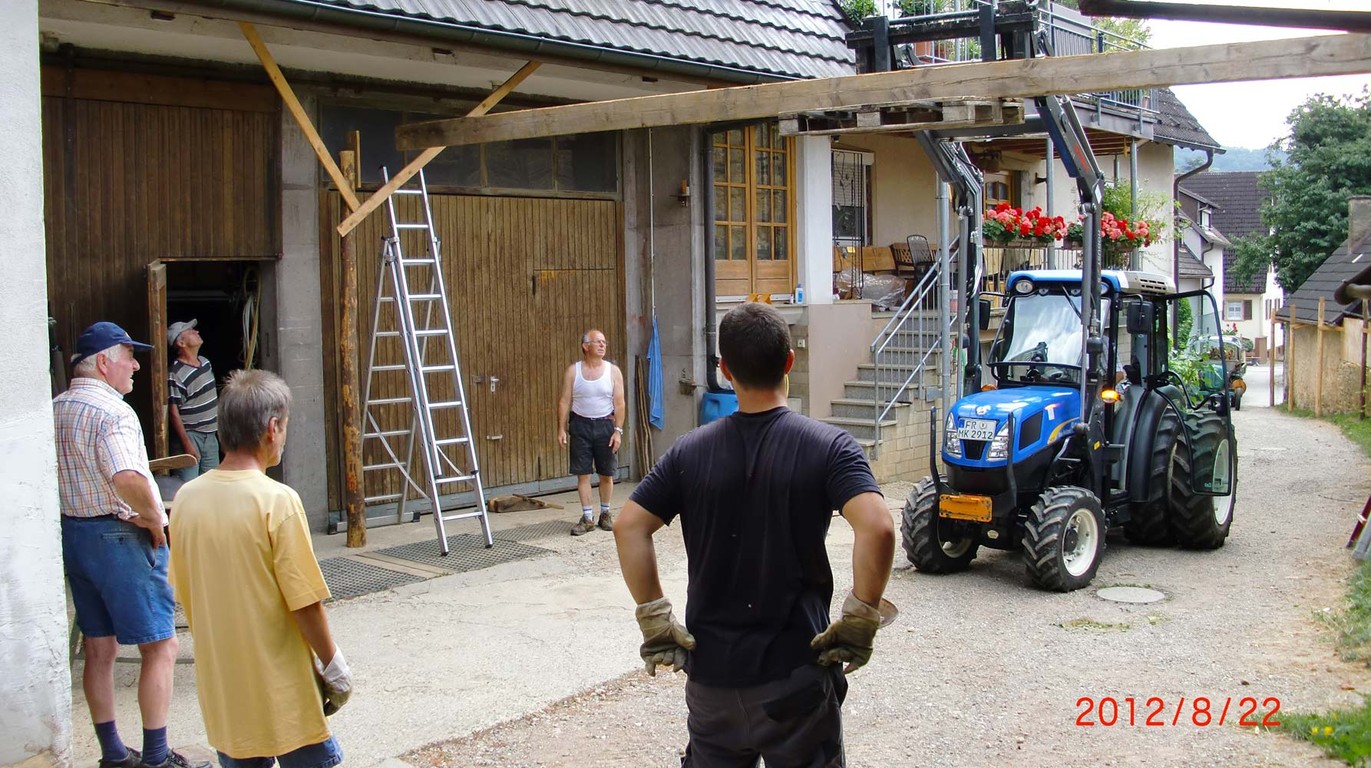 Maschinenkraft und ein versierter Fahrer helfen