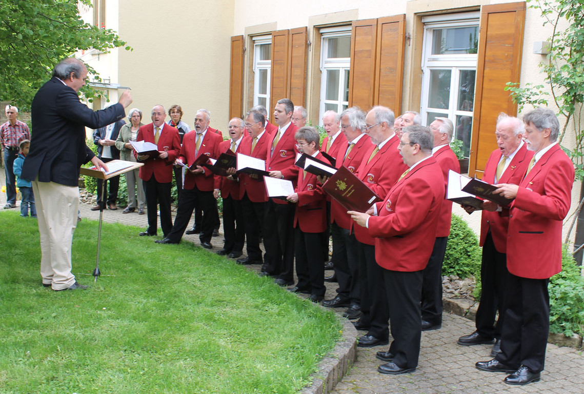 Begrüßung mit einem slowenischen Lied