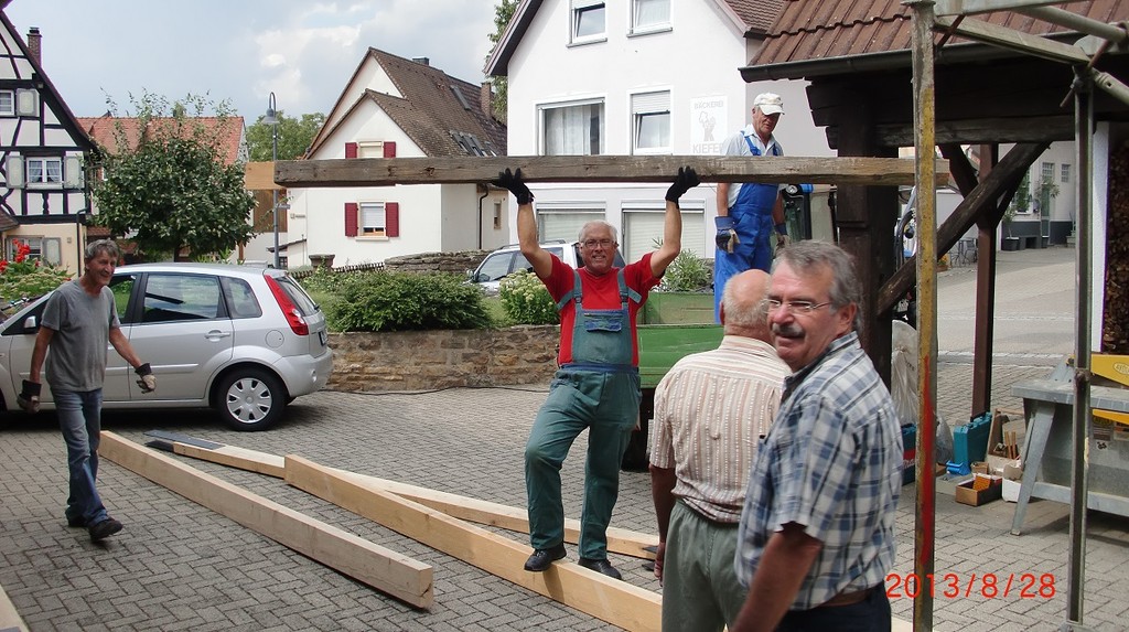 Letztes Muskeltraining