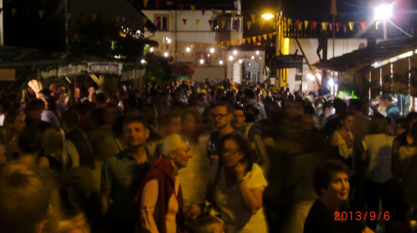 Das Fest ist eröffnet