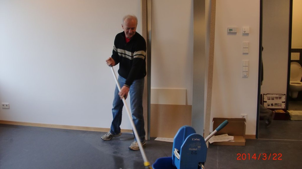 wischen wie die Profis