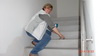 die Vorsitzende der BWK macht sich an die Treppe (thumbnail)