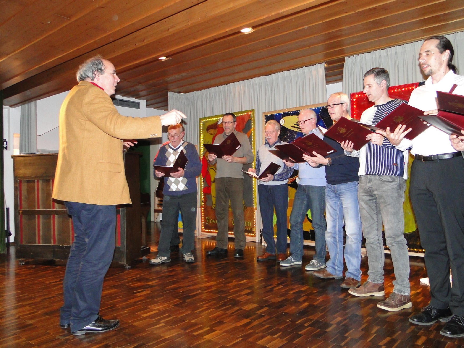 Adventsfensterbildübergabe in Gutach