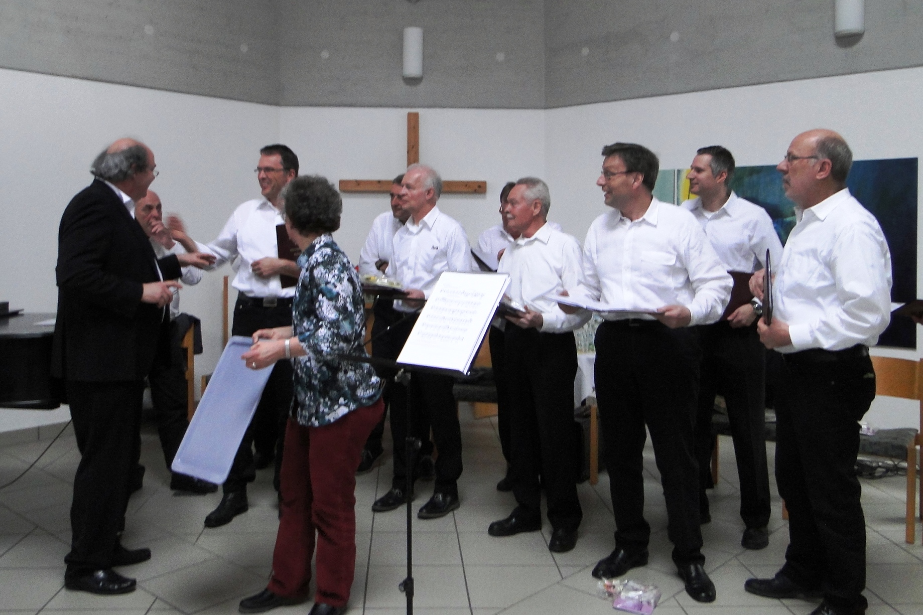 Auftritt im Seniorenheim Siloah in Bad Krozingen