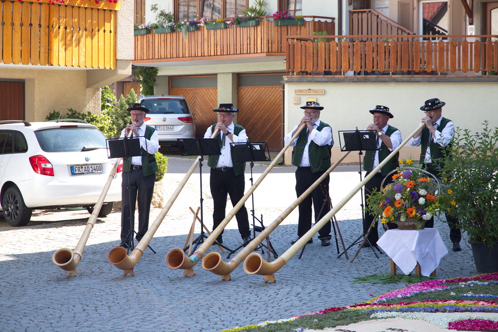 Unsere Albhornbläser