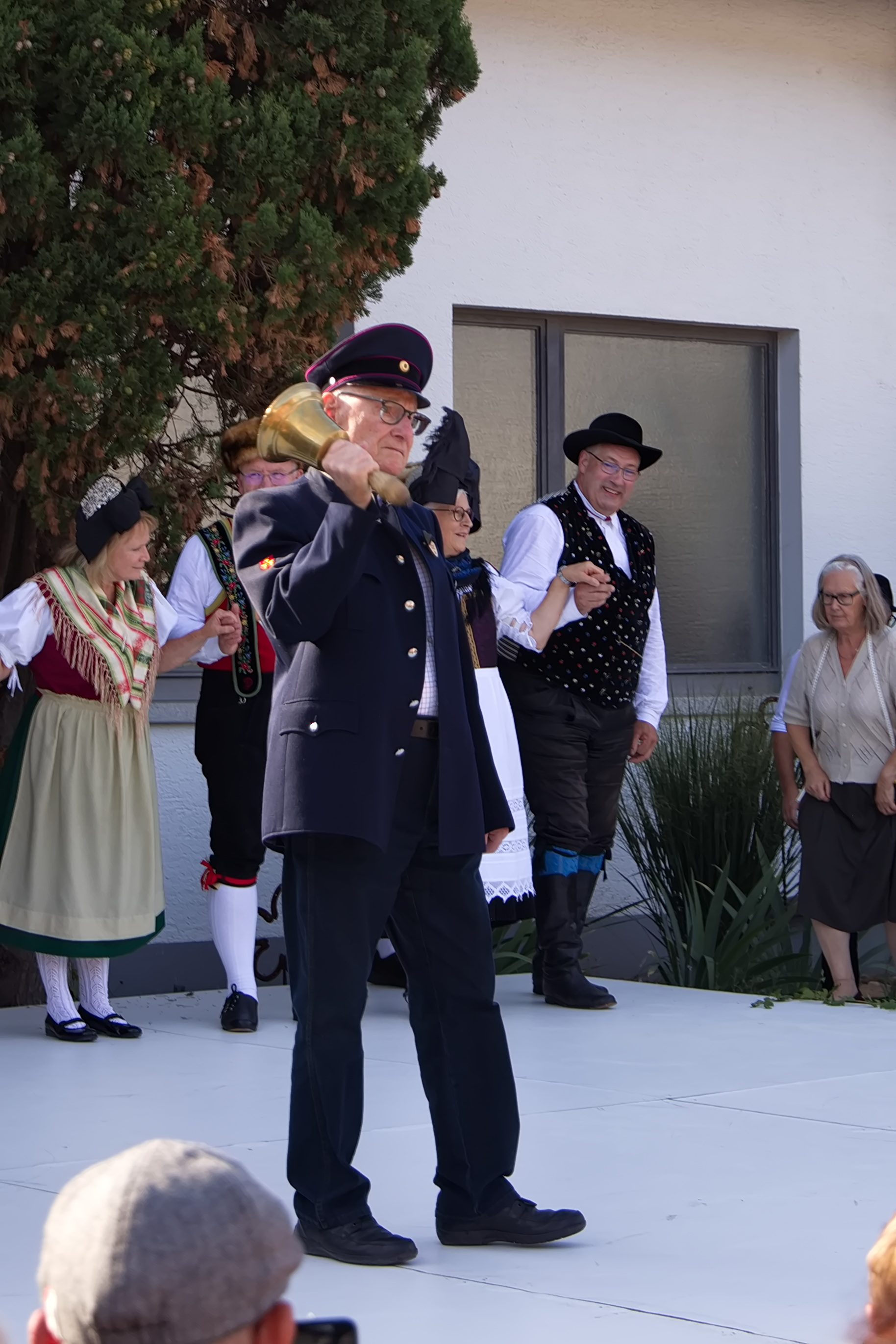 Brauchtumsschau &mdash; Geschichte des Trachtenvereins (Foto: T. Falk)