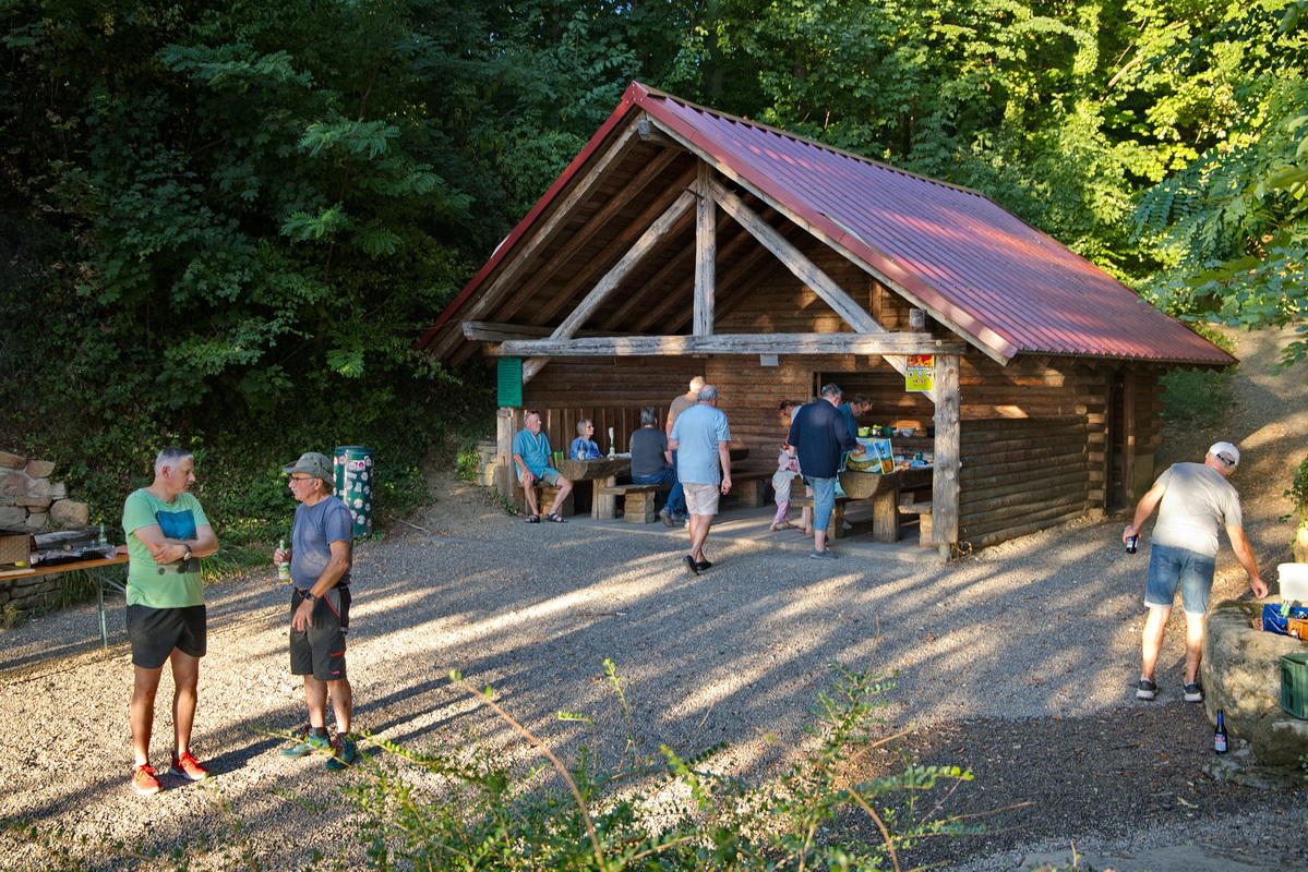 Abendsonne über der Grünwasenhütte