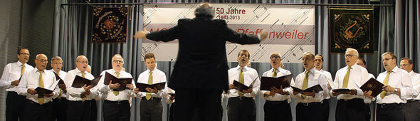 Der MGV am 150 Jährigen Jubiläum